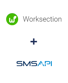 Integration of Worksection and SMSAPI