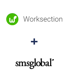 Integration of Worksection and SMSGlobal