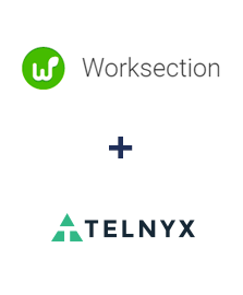 Integration of Worksection and Telnyx