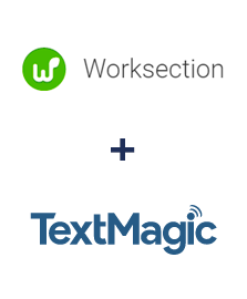 Integration of Worksection and TextMagic