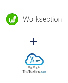 Integration of Worksection and TheTexting
