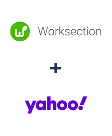 Integration of Worksection and Yahoo!