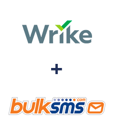 Integration of Wrike and BulkSMS
