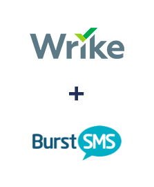 Integration of Wrike and Burst SMS