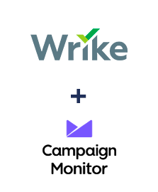 Integration of Wrike and Campaign Monitor