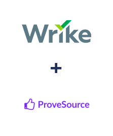 Integration of Wrike and ProveSource
