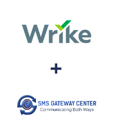 Integration of Wrike and SMSGateway