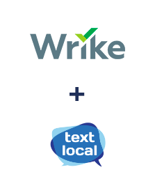 Integration of Wrike and Textlocal