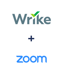 Integration of Wrike and Zoom