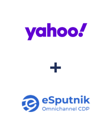 Integration of Yahoo! and eSputnik