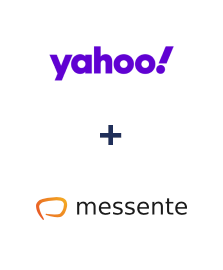 Integration of Yahoo! and Messente