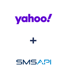 Integration of Yahoo! and SMSAPI