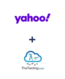 Integration of Yahoo! and TheTexting