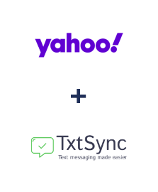 Integration of Yahoo! and TxtSync