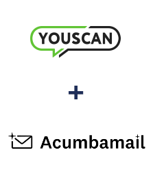 Integration of YouScan and Acumbamail