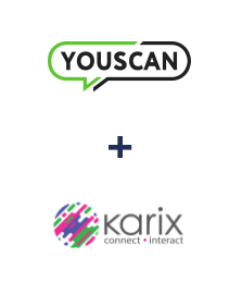 Integration of YouScan and Karix