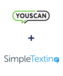 Integration of YouScan and SimpleTexting