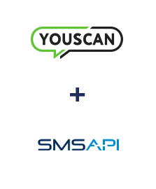 Integration of YouScan and SMSAPI