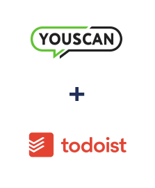 Integration of YouScan and Todoist