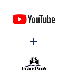 Integration of YouTube and BrandSMS 