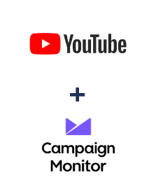 Integration of YouTube and Campaign Monitor