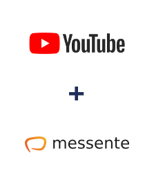 Integration of YouTube and Messente