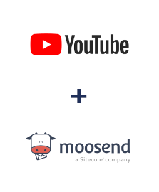 Integration of YouTube and Moosend