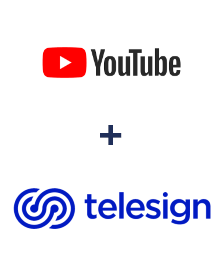 Integration of YouTube and Telesign