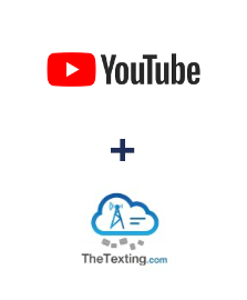 Integration of YouTube and TheTexting