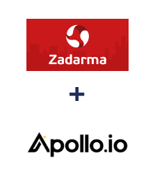 Integration of Zadarma and Apollo.io