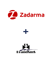 Integration of Zadarma and BrandSMS 