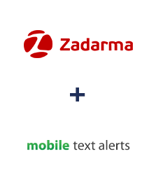Integration of Zadarma and Mobile Text Alerts