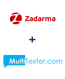 Integration of Zadarma and Multitexter
