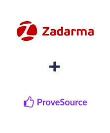 Integration of Zadarma and ProveSource