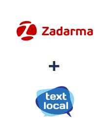 Integration of Zadarma and Textlocal