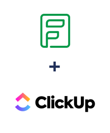 Integration of Zoho Forms and ClickUp