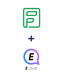 Integration of Zoho Forms and E-chat
