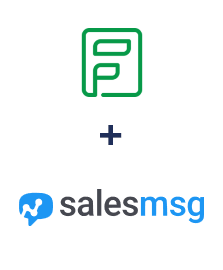 Integration of Zoho Forms and Salesmsg