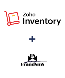 Integration of Zoho Inventory and BrandSMS 
