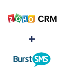 Integration of Zoho CRM and Burst SMS