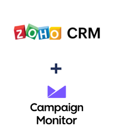 Integration of Zoho CRM and Campaign Monitor