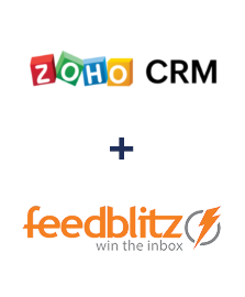 Integration of Zoho CRM and FeedBlitz