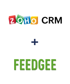 Integration of Zoho CRM and Feedgee