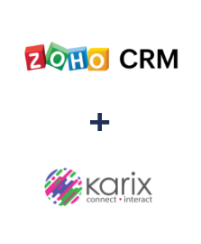 Integration of Zoho CRM and Karix