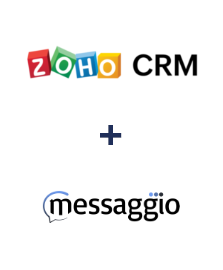 Integration of Zoho CRM and Messaggio