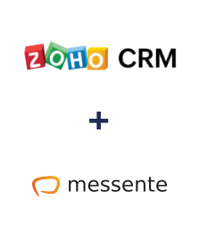 Integration of Zoho CRM and Messente