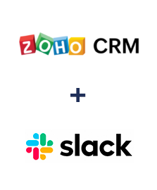 Integration of Zoho CRM and Slack