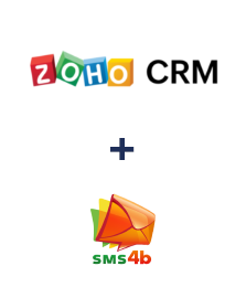 Integration of Zoho CRM and SMS4B