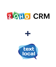 Integration of Zoho CRM and Textlocal