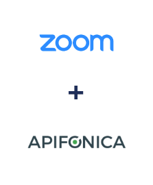 Integration of Zoom and Apifonica